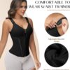 71qKIqe2WKL._AC_SL1500_.jpg SHAPSHE Waist Trainer Corset for Women Tummy Control Sport Workout Body Shaper Vest for Women Postpartum Gym Zipper and Hooks