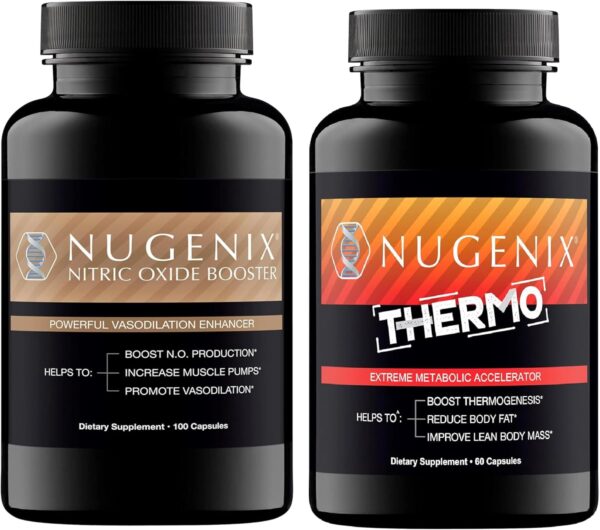 Nugenix Thermo Fat Burner and Nitric Oxide Booster for Men
