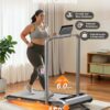 71sKZi85tL._AC_SL1500_.jpg Walking Pad with 15% 12-Level Auto Incline & Handle Bar, 450 lbs Capacity UI Screen, Rayspace 3.5HP Quiet Under Desk Treadmill, Speaker, APP & Remote Control, Treadmills for Home Hiking