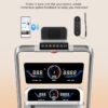 71uguD2PlAL._AC_SL1500_.jpg Walking Pad with 15% 12-Level Auto Incline & Handle Bar, 450 lbs Capacity UI Screen, Rayspace 3.5HP Quiet Under Desk Treadmill, Speaker, APP & Remote Control, Treadmills for Home Hiking