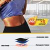 Sweat Waist Trimmer Trainer Belt Wrap Belly Sweat Band Sauna Slimming Belt for Women Lower Belly Fat Plus Size