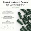 Multivitamin for Women with Vitamins and Minerals for Energy, Focus and Immune Health – Premium Daily Womens Multivitamins & Multiminerals – 60 Liquid Capsules