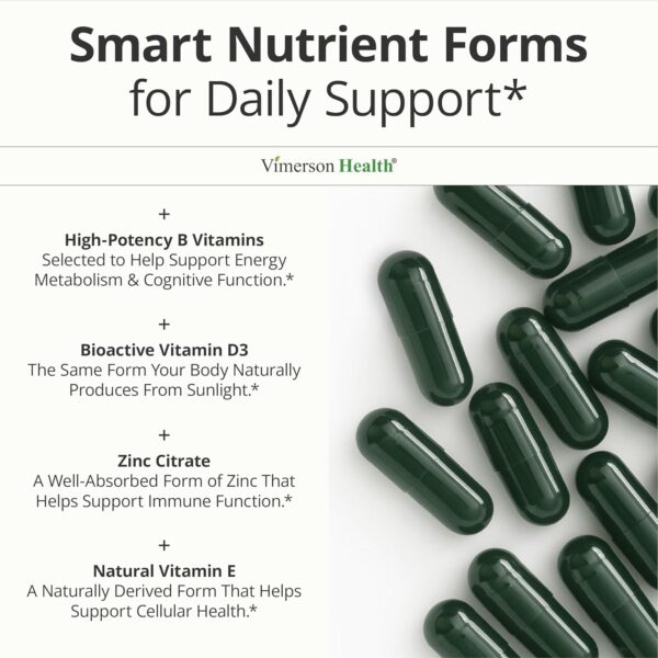 Multivitamin for Women with Vitamins and Minerals for Energy, Focus and Immune Health – Premium Daily Womens Multivitamins & Multiminerals – 60 Liquid Capsules
