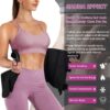TrainingGirl Women Waist Trainer Cincher Corset Tummy Control Workout Sweat Band Slimmer Belly Belt Weight Loss Sports Girdle