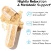 Night Shred Black Melatonin-Free Nighttime Fat Burner and Sleep Support Supplement - GABA Complex with Ashwagandha, CLA, Grains of Paradise, and Zylaria - Thermogenic Fat Burner - 90 Vegan Capsules