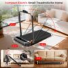 Walking Pad Treadmill with 8% Incline,Foldable Treadmills for Home and Office, 3.0 HP Quiet Walking Pad Treadmill with Walking Pad with Handle 350 LBS Capacity