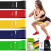TechStone Resistance Bands Set – 5 Levels Loop Exercise Bands for Men & Women, Elastic Workout Bands for Home Gym, Training, Yoga & Fitness, Carry Bag Included