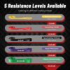 Pull Up Assistance Bands, 5-Level Resistance Bands for Working Out, Pull Up Bands for Men & Women, Exercise Bands for Full-Body Training, Fitness, Physical Therapy, Stretch Workout Bands at Home, Gym