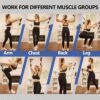 Resistance Bands,Exercise Bands,Resistance Bands for Working Out with Handles for Men and Women,Workout Bands with Door Anchor and Ankle,Strength Training Home Gym Equipment