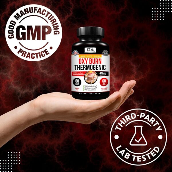 81YLdFB4sQL._AC_SL1500_.jpg Kaya Naturals Supreme Fat Burner - Weight Loss Pills Women & Men - Appetite Suppressant Supplement - Powerful Thermogenic Diet Pills - Natural Energy Boost Oxy Burn 60 Count