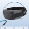 KNQZE Cordless Back Massager Belt for Pain Relief, Stomach Massager for Digestion, Heating Pad with 2 Heating Levels, Slimming Massage Belt with 3 Vibration Modes, Gifts for Women Men