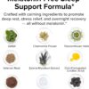 Night Shred Black Melatonin-Free Nighttime Fat Burner and Sleep Support Supplement - GABA Complex with Ashwagandha, CLA, Grains of Paradise, and Zylaria - Thermogenic Fat Burner - 90 Vegan Capsules