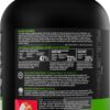 Rule 1 Proteins Mass Gainer - High-Calorie Weight Gain Formula with 1,220+ Calories, 250g+ Complex Carb Blend, 40g All-Whey Protein Per Serving (8 Servings, Strawberries & Crème)