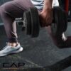 CAP Barbell 40-Pound Adjustable Cement Dumbbell Set – Versatile Weights for Home Gym Excellence