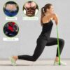 TechStone Resistance Bands Set – 5 Levels Loop Exercise Bands for Men & Women, Elastic Workout Bands for Home Gym, Training, Yoga & Fitness, Carry Bag Included
