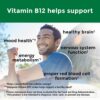 Nature Made Vitamin B12 Gummies 1000 mcg per serving, Dietary Supplement for Energy Metabolism Support, B12 Vitamins, 80 Gummy Vitamins, 40 Day Supply
