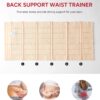 Nebility Waist Trainer for Women Corset Shapewear Tummy Control Segmented Waist Cincher Workout Girdle