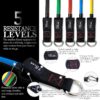 91pzEeu176L._AC_SL1500_.jpg TheFitLife Exercise Resistance Bands with Handles - 5 Fitness Workout Bands Stackable up to 110/150/200/250/300 lbs, Training Tubes with Large Handles, Ankle Straps, Door Anchor, Carry Bag